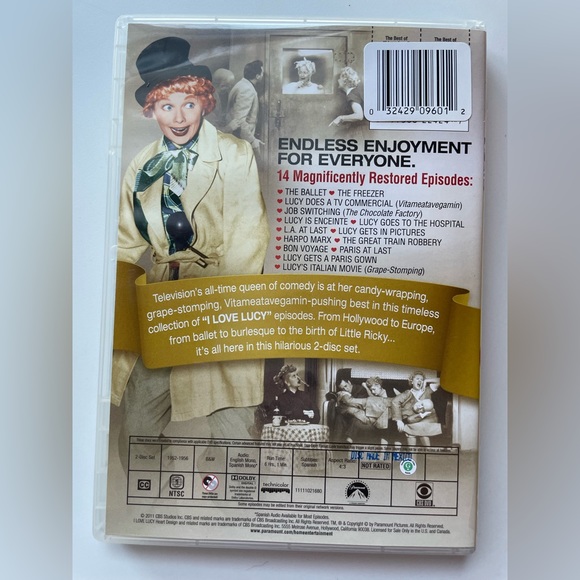 The Best of I LOVE LUCY ❤️, ⭐️Starting Lucille Ball, 1950s Comedy Show - Picture 2 of 5